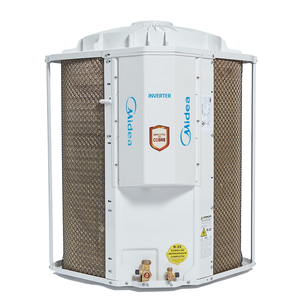 Ar Condicionado Split Cassete 4 Vias Inverter Midea 60000 BTU/h Frio Monofásico 40KVQF60M5B - 220 Volts - Image 4